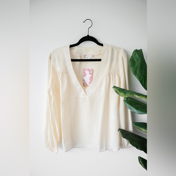 Band of The Free Cream Blouse - Picture 2 of 5